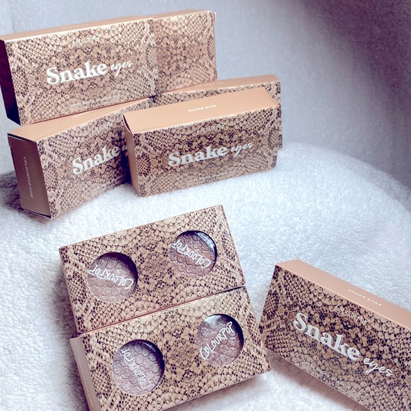 COLOURPOP SNAKE EYES SUPER SHOCK EYE SHADOW DUO CP RITZ KOOSH UNTOUCHED BNIB NEW - Picture 3 of 7